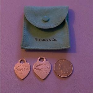 Tiffany and Co. heart tag charm only no chain